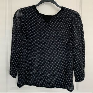 Madewell 3/4 Sleeve Heart Top